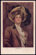 +++ CPA - Carte Fantaisie - Illustrateur P. BOILEAU - Femme - Lady - Tomorrow - Chapeau - Mode // - Boileau, Philip