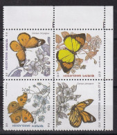 Bangladesh N°327/330 - Papillons - Neuf ** Sans Charnière - TB - Bangladesch