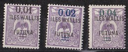 Wallis Et Futuna - YT N° 26 à 28 ** - Neuf Sans Charnière - 1922 - Ungebraucht