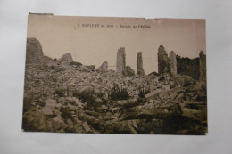 D 62 - Bapaume En 1919 - Ruines De L'église - Bapaume