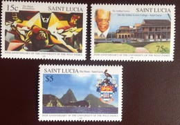 St Lucia 1998 50th Anniversary Of University MNH - St.Lucia (1979-...)