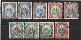 MALAYA - KEDAH 1937 SET SG 60/68 FINE USED Cat £275 - Kedah