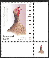 Namibia - MNH ** 2018 BIRDPEX : Swainson's Spurfowl -   Pternistis Swainsonii - Hoendervogels & Fazanten