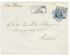 Suriname 1905 Enveloppe G3 Gebruikt (SN 2544) - Suriname ... - 1975