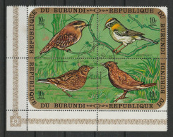 Burundi Y/T LP 158 / 161 (0) - Poste Aérienne