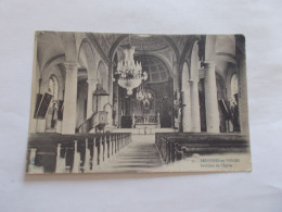 BRUYERES EN VOSGES ( 88 Vosges ) L INTERIEUR DE L EGLISE - Bruyeres