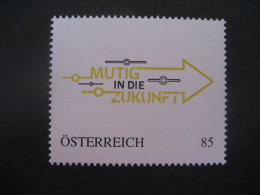 Österreich- PM 8132832, Mutig In Die Zukunft ** - Personnalized Stamps