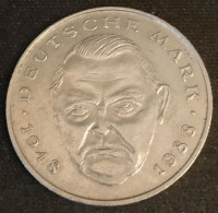 ALLEMAGNE - GERMANY - 2 DEUTSCHE MARK 1990 D - Ludwig Erhard - KM 170 - 2 Marchi