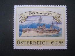 Österreich- PM 8006307, SMS Hohenzollern ** - Personnalized Stamps