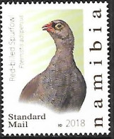 Suriname (Surinam) - MNH ** 2018 BIRDPEX :  Red-billed Spurfowl  -  Pternistis Adspersus - Gallináceos & Faisanes