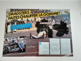 Courses De Dragsters - Coupure De Presse Automobile - Autres & Non Classés