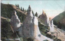 30093Banff, The Hoodoos 1908. (see Corners) - Banff