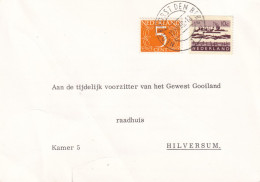 Drukwerk 18 Dec 1968 Nederhort Den Berg (openbalk) Met O.a.  10 Cent Uit Postzegelboekje - Briefe U. Dokumente