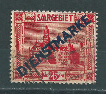 Saar MiNr. D 6 XIX   (sab19) - Dienstmarken