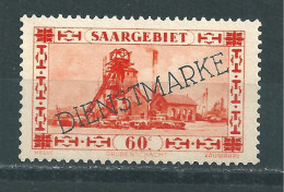 Saar MiNr. D 29 III * (sab18) - Dienstzegels