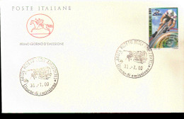 2000 ANNULLO FDC Lo Sport Italiano. Campionati Mondiali Juniores Di Ciclismo Su Pista. - Ciclismo