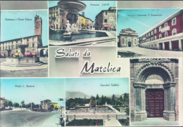 S23 Cartolina Saluti Da Matelica  Provincia Di Macerata - Macerata