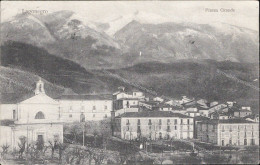 Al69 Cartolina  Lagonegro Piazza Grande 1908 Provincia Di Potenza - Potenza