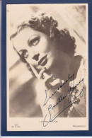 CPSM Autographe Signature Loretta Young Non Circulée - Actors & Comedians