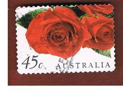 AUSTRALIA  -  SG 1843  -      1999 RED ROSES  -       USED - Gebruikt