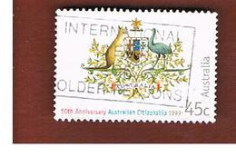 AUSTRALIA  -  SG 1836  -      1999  AUSTRALIAN CITIZENSHIP  -       USED - Gebruikt