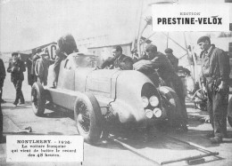 MONTLHERY- 19346 LA VOITURE FRANCAIS QUE VIENT DE BATTRE LE RECORD DES 48 HAURES - Automobili