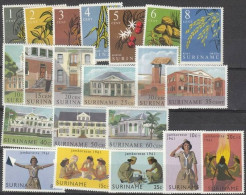 Suriname 1961 Year - Complete - MNH/**/postfris - Surinam ... - 1975