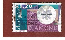AUSTRALIA  -  SG 1642 -      1996  DIAMOND  -       USED - Gebruikt