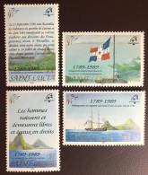 St Lucia 1989 French Revolution Bicentenary MNH - St.Lucia (1979-...)