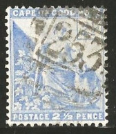 Cape Of Good Hope  BONC 253 = VAN RHYNSDORP Postmark. - Cape Of Good Hope (1853-1904)