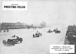 MONTLHERY- GRAND PRIX AUTOMOBILE DE L' A.C.F. I 1931 VUE PRISE AU DEPART - Sporten