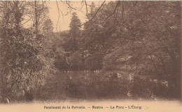 FRANCE - Nantes - Pensionnat De La Perverie - Le Parc - L'Etang - Carte Postale Ancienne - Nantes