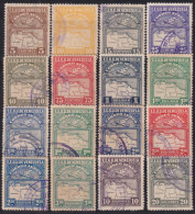 F-EX47985 VENEZUELA 1930 BOLIVAR OVERPRINT RESELLADO STAMPS LOT.  - Venezuela