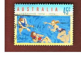 AUSTRALIA  -  SG 1439   -      1994 ORGANIZED LIFE SAVING: EDUCATION     -       USED - Gebruikt