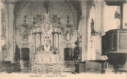 FRANCE - Courson - Intérieur De L'église - Carte Postale Ancienne - Other & Unclassified
