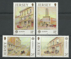 Jersey 1990 Europa Postal Buildings Y.T. 502/505 ** - Jersey