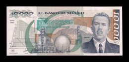 México 10000 Pesos Lázaro Cárdenas 1987 Pick 90a(2) Serie MK Sc Unc - Messico