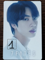 Photocard Au Choix   BTS Chakho Jin - Objetos Derivados