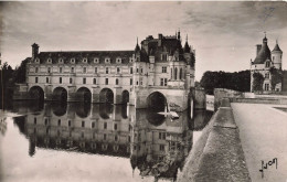 FRANCE - Chenonceaux - Le Château - Façade Est Et La Tour Des Marques - Carte Postale - Chenonceaux