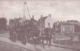 3664	72	Amsterdamsche Brandweer, Gereedschapswagen (zie Achterkant) - Brandweer