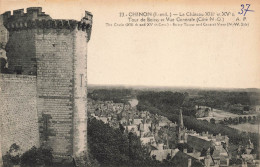 FRANCE - Chinon - Le Château Xllle Et XVe Ciècle - Tour De Boissy Et Vue Générale - Carte Postale Ancienne - Chinon