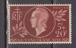 GUYANE         N°  YVERT  179    NEUF AVEC CHARNIERES      (CHAR   02/17) - Neufs