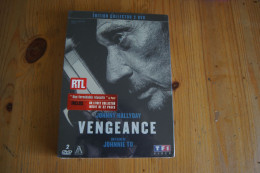 JOHNNY HALLYDAY VENGEANCE  RARE DVD NEUF SCELLE EDITION COLLECTOR 2 DVD + LIVRET - Action, Aventure