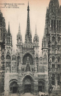 FRANCE - Cathédrale De Rouen - Vue De La Façade - Front Of The Cathedral - Carte Postale Ancienne - Rouen
