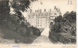 FRANCE - Langeais - Le Château Vu Du Parc - Carte Postale Ancienne - Langeais