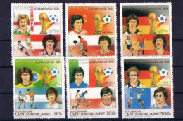 Soccer World Cup 1982 - Football - C.-AFRICA - Set 6v MNH - 1982 – Espagne