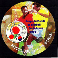 Soccer World Cup 2002 - COTE D'IVOIRE - S/S MNH - 2002 – Corée Du Sud / Japon