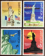 St Lucia 1987 Statue Of Liberty MNH - St.Lucie (1979-...)