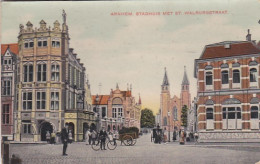 3694	42	Arnhem, Stadhuis Met St Walburgstraat (linksonder Een Vouw) - Arnhem