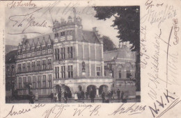 3694	48	Arnhem, Stadhuis (poststempel 1901) (minuscule Vouwtjes In De Hoeken) - Arnhem
